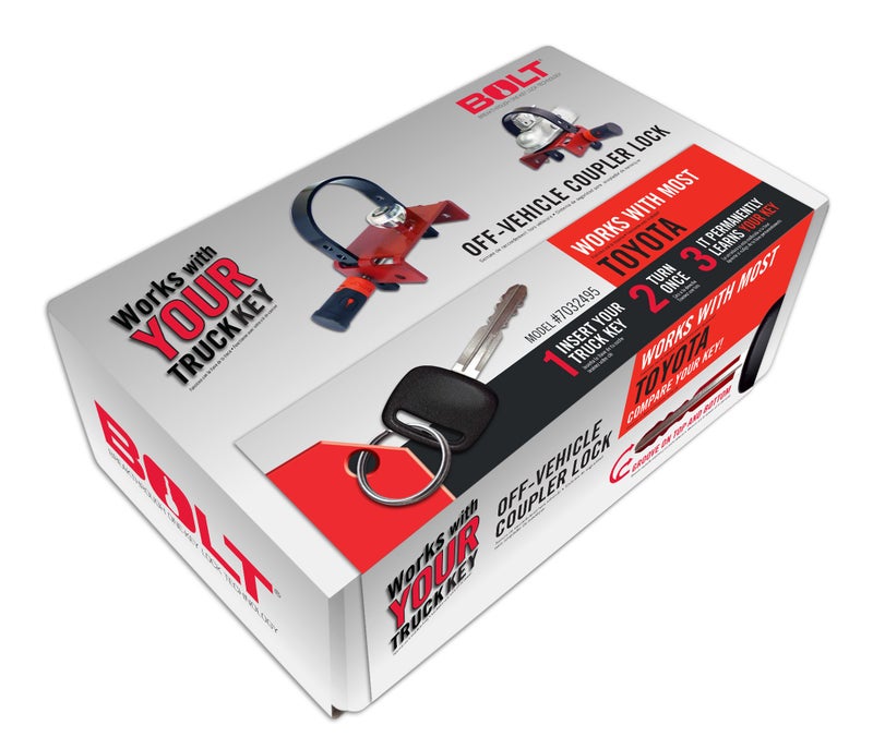 BOLT 7032495 Off-Vehicle Coupler Lock for use with Toyota Keys - Image 5